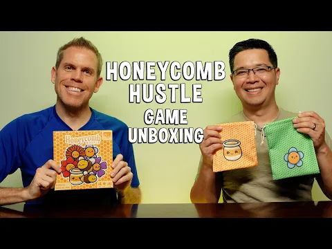 Honeycomb Hustle Unboxing - Bag Building Board Game
