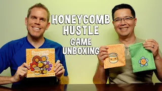 Honeycomb Hustle Unboxing - Bag Building Board Game