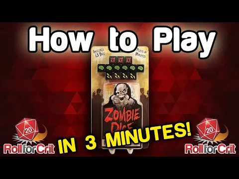 How to Play Zombie Dice - Roll For Crit