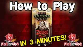 How to Play Zombie Dice - Roll For Crit