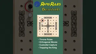 How to play Brandubh and Fichneal - Ancient Irish Board Games.