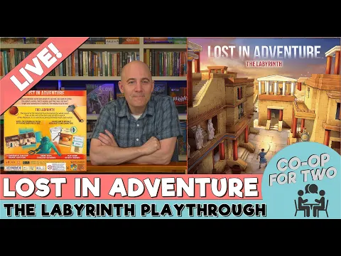 Lost in Adventure: The Labyrinth - Live Play then Review