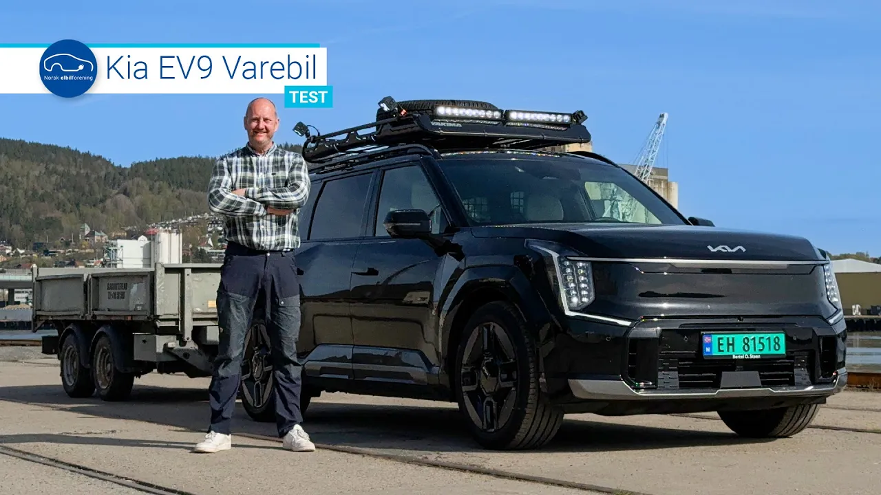 Test av Kia EV9 i varebil-versjon: Den oppfyller alle kriterier ... nesten