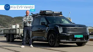 Test av Kia EV9 i varebil-versjon: Den oppfyller alle kriterier ... nesten
