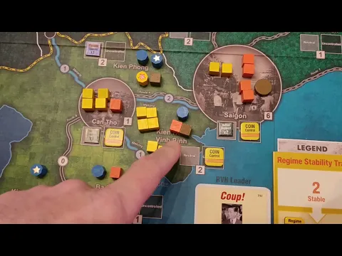Sovereign of Discord Solo Play – 1962 Cards 7 and 8