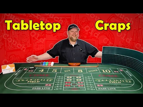 Craps Tabletop Game Set Review - Proshine