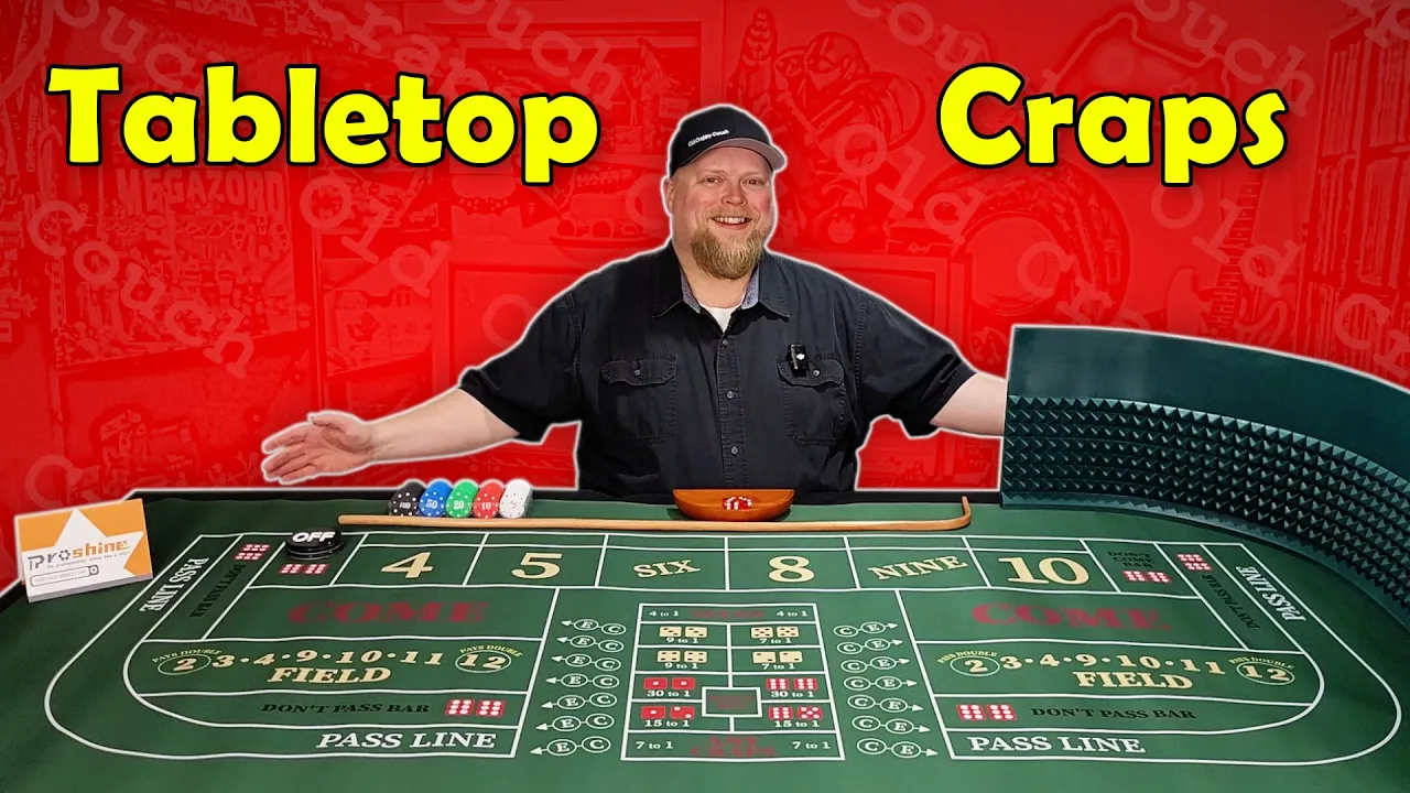 Craps Tabletop Game Set Review - Proshine