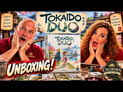 Tokaido Duo Unboxing | A Beautiful Journey Made for Two!