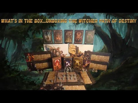 What's in the Box...Unboxing The Witcher Path of Destiny