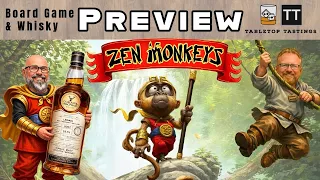 Zen Monkeys and Gordon and MacPhail Ledaig board game whisky pairing