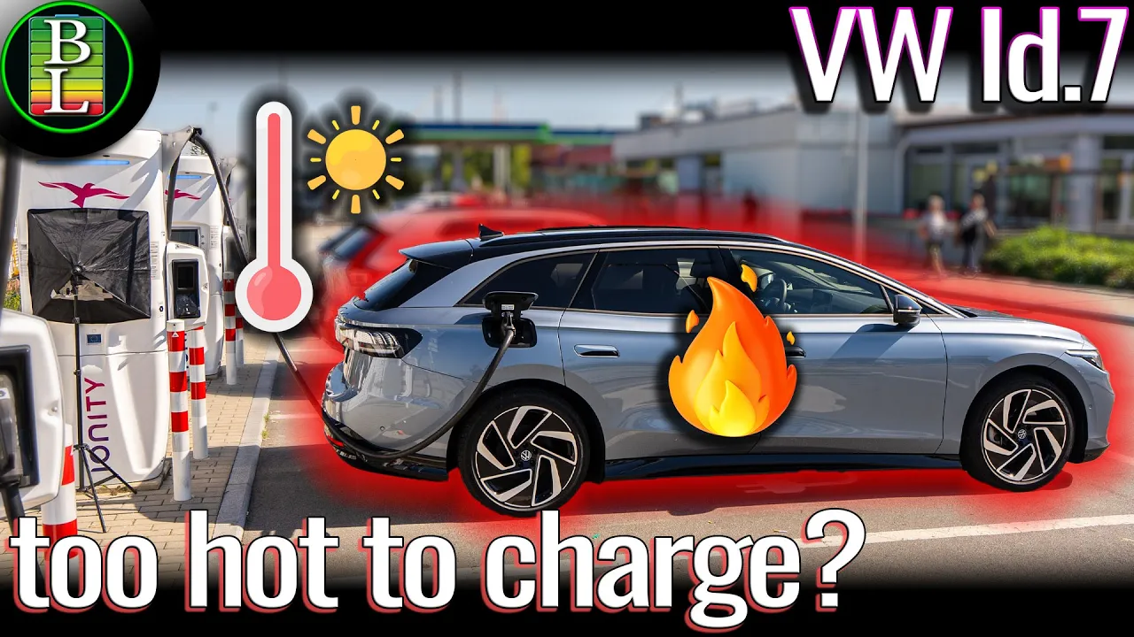 Does the VW Id.7 have a heat problem when charging?