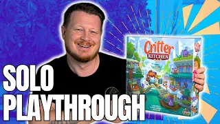 Critter Kitchen Board Game | Solo Playthrough