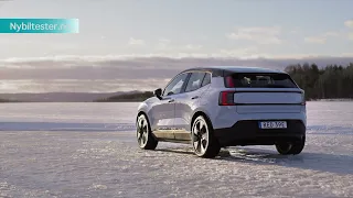 Volvo EX30 "The Big Winter Drive" i Luleå, mars 2024