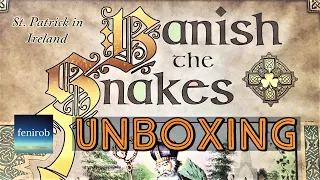 Banish The Snakes Board Game | Unboxing (No Talking)