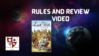 Last Will Board Game Rules