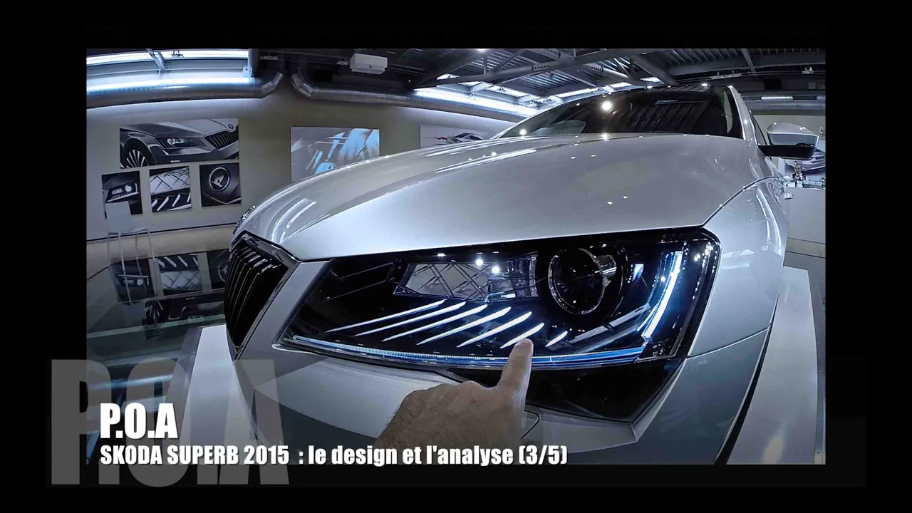 Nouvelle Skoda Superb 2015 : le design et l'analyse - Essai 3/5