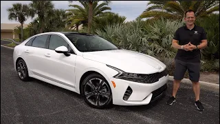 Is the 2022 Kia K5 EX a BETTER midsize sedan than a Honda Accord?