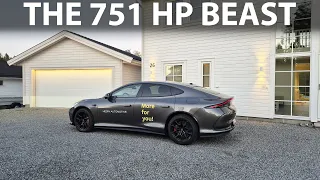 MG IM5 review, test drive and 400 V/800 V charging test