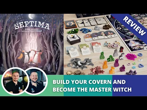 Septima: Honest & Precise Prototype Review. Lighter game from Mindclash?