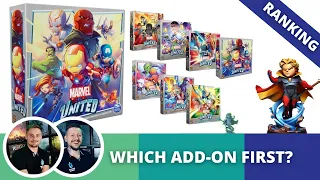 Marvel United: Ranking of all add-ons. Which expansions you should get first?