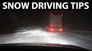 Polestar 2 driving in Norwegian snowstorm