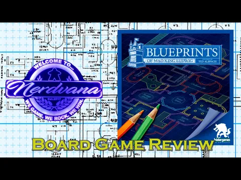 Blueprints of Mad King Ludwig Deluxe Board Game Review
