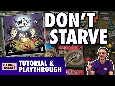 Don't Starve: The Board Game - Tutorial & Playthrough
