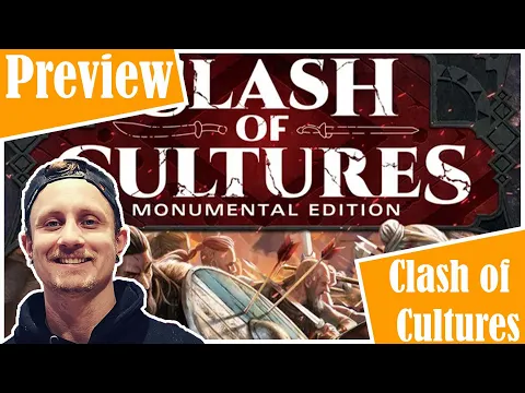Clash of Cultures - Monumental edition | Preview - Material, Aufbau, Spielkonzepte und RegelĂźbersicht (German)