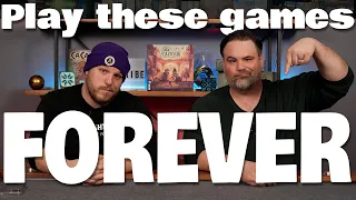 10 Games you can play FOREVER | NO expansions needed!