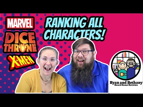 Ranking of Every Marvel Dice Throne X-Men Character! (and Deadpool!)