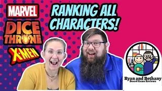 Ranking of Every Marvel Dice Throne X-Men Character! (and Deadpool!)