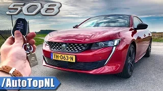 Peugeot 508 GT 225HP REVIEW POV Test Drive on AUTOBAHN & ROAD by AutoTopNL