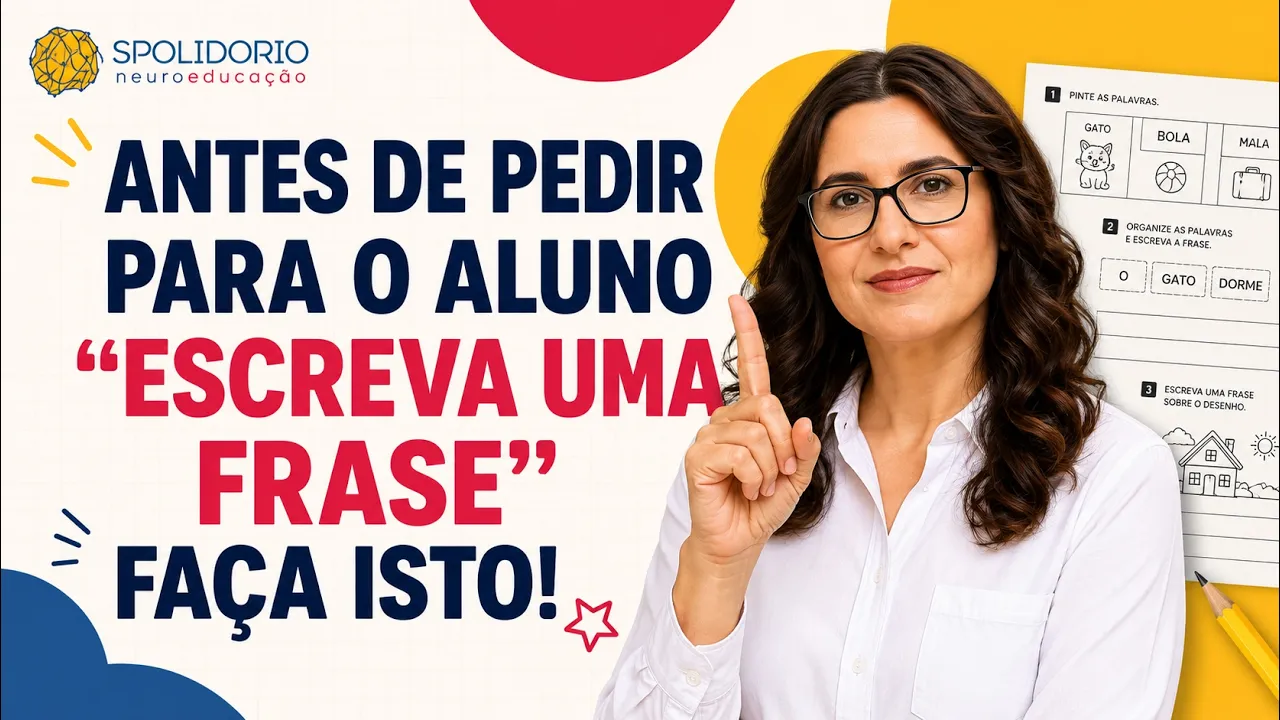 Vídeo de Janaína Spolidorio | Materiais Pedagógicos para Alfabetização e Ensino