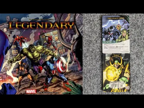 WHAT'S NEW Legendary SOLO RULES, plus PLAYTHROUGH (Base 4 of 4: Loki Mastermind)