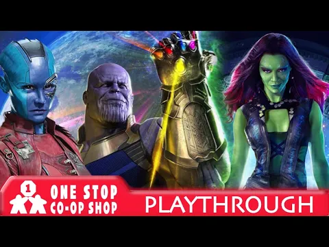 Marvel Champions | Gamora (Aggression) & Nebula (Leadership) vs Thanos | with Peter & Terence