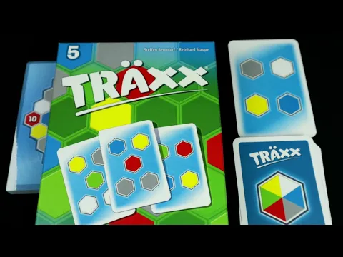 ASMR Board Game Playthrough - TRAXX (Whispering)
