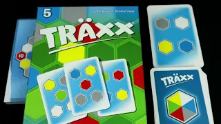 ASMR Board Game Playthrough - TRAXX (Whispering)