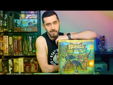 Prep & Play: How to play Heroes of Land. Air & Sea SOLO in 7 minutes!
