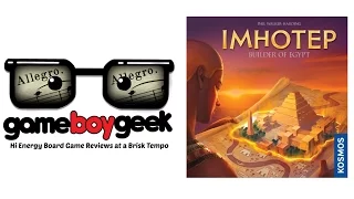 Imhotep (Allegro) Review with the Game Boy Geek