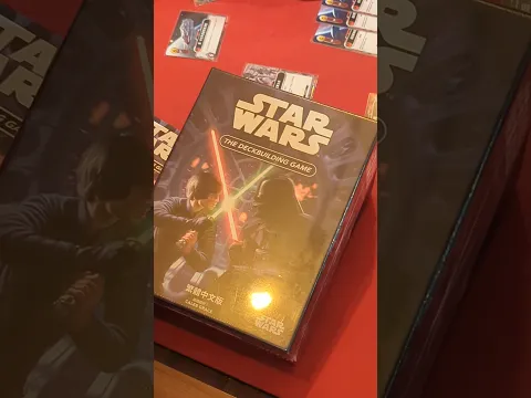 Star Wars: The Deckbuilding Game #boardgames #boardgamelife #boardgamegeek #星際大戰 #牌組構築遊戲