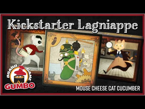 Kickstarter Lagniappe -- Mouse Cheese Cat Cucumber!