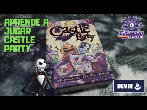 🎃👻🧛CASTLE PARTY Aprende a jugarlo!🕷️👻🎃