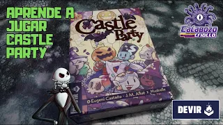 🎃👻🧛CASTLE PARTY Aprende a jugarlo!🕷️👻🎃