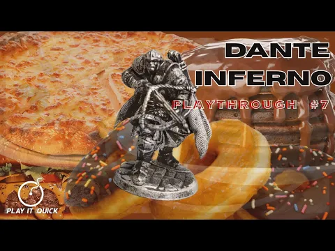 Dante's Inferno Board Game Playthrough | Circle 3 - Gluttony | Chronicle Phase | Episode 7