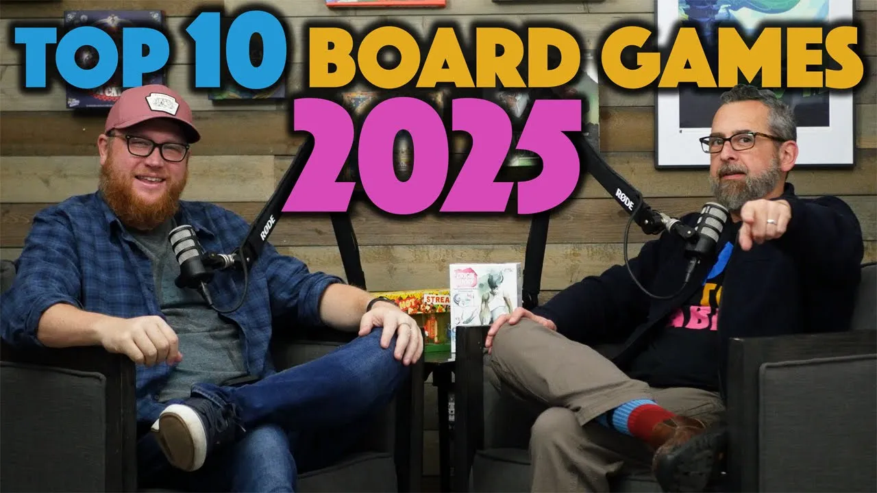 The TOP 10 Board Games of 2025!