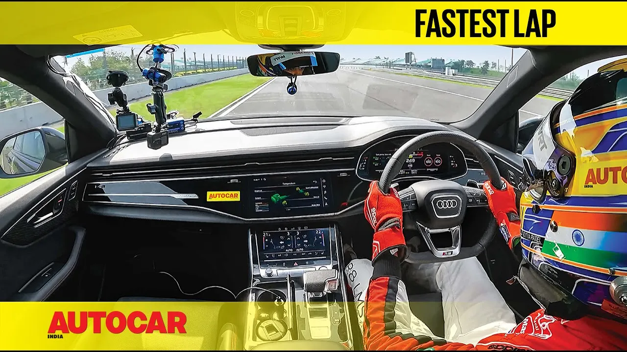 Audi RS Q8 sets the Fastest Lap for an SUV at Buddh International Circuit | Autocar India
