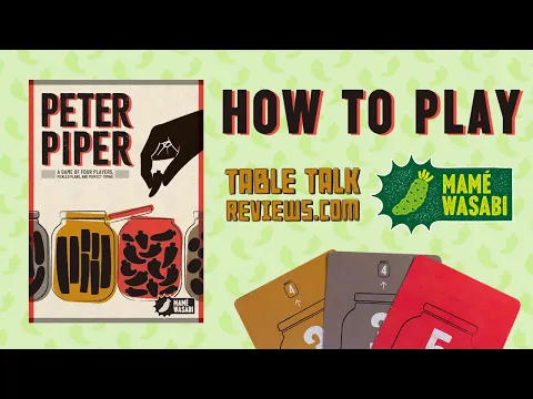 How to Play Peter Piper | Small Box Board Games from Japan | Table Talk Reviews