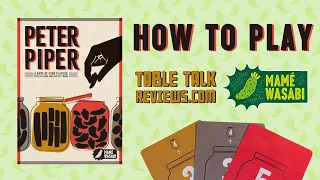 How to Play Peter Piper | Small Box Board Games from Japan | Table Talk Reviews