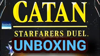 CATAN: Starfarers Duel Board Game | Unboxing (No Talking)