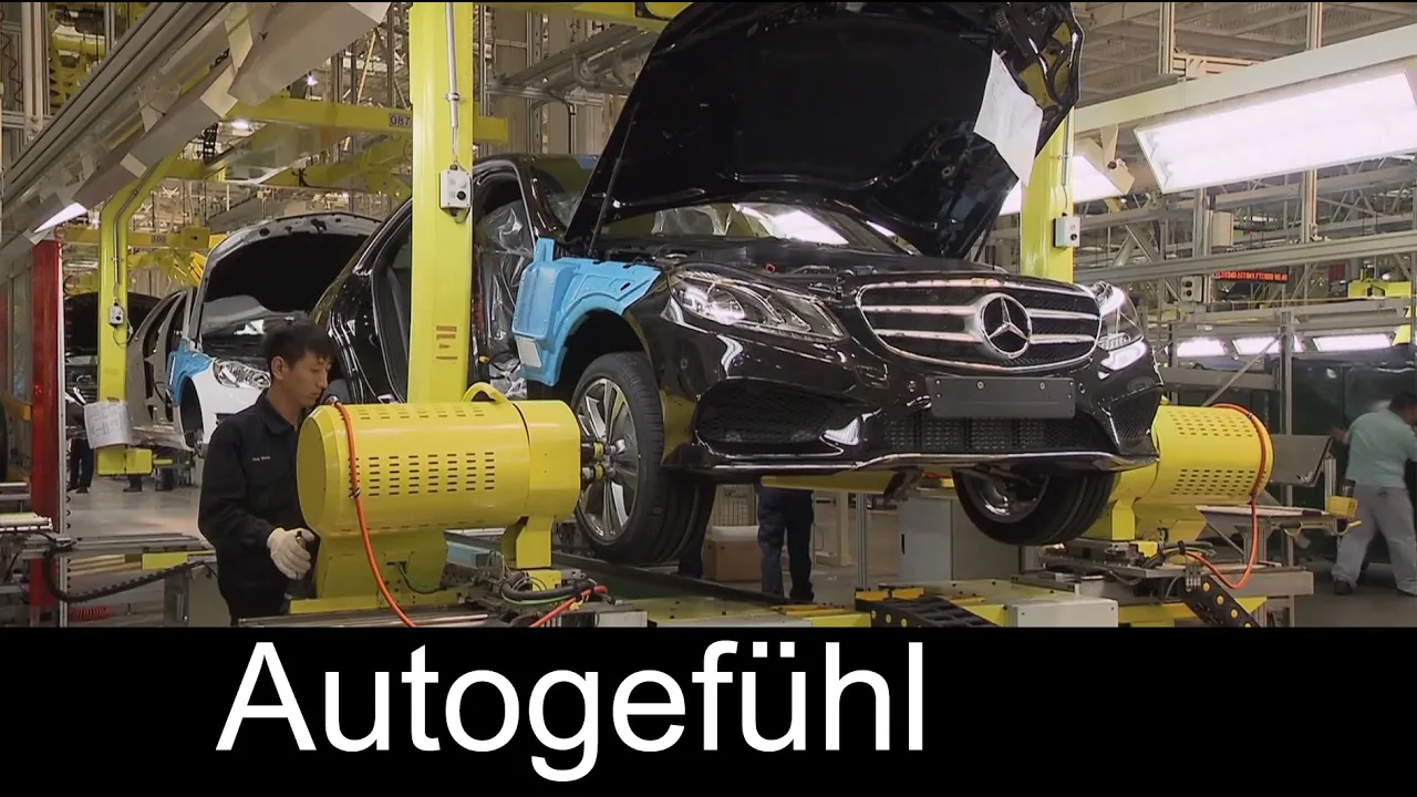 Mercedes production manufacturing plant in China, Beijing Benz Automotive - Autogefühl
